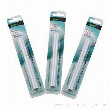 Disposable Electronic Cigarettes with Up to 200 Puffs Mouthfuls